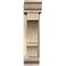 Ekena Millwork Balboa Traditional Rough Sawn Bracket w/ Offset Brace, Douglas Fir, 6"W x 20"D x 24"H BKT0604X20X24BOA01RDF - alternate 4
